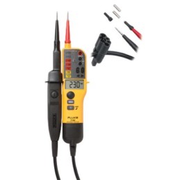 1 pcs - Fluke T130, LCD Voltage tester, 690V, Continuity Check, Battery Powered, CAT III 690V