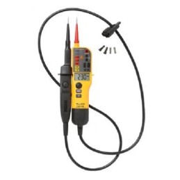 1 pcs - Fluke T130, LCD Voltage tester, 690V, Continuity Check, Battery Powered, CAT III 690V