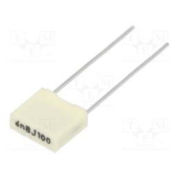 10 pcs x KEMET - R82EC1680Z350J - Capacitor: polyester, 6.8nF, 63VAC, 100VDC, 5mm, ±5%, 7.2x2.5x6.5mm