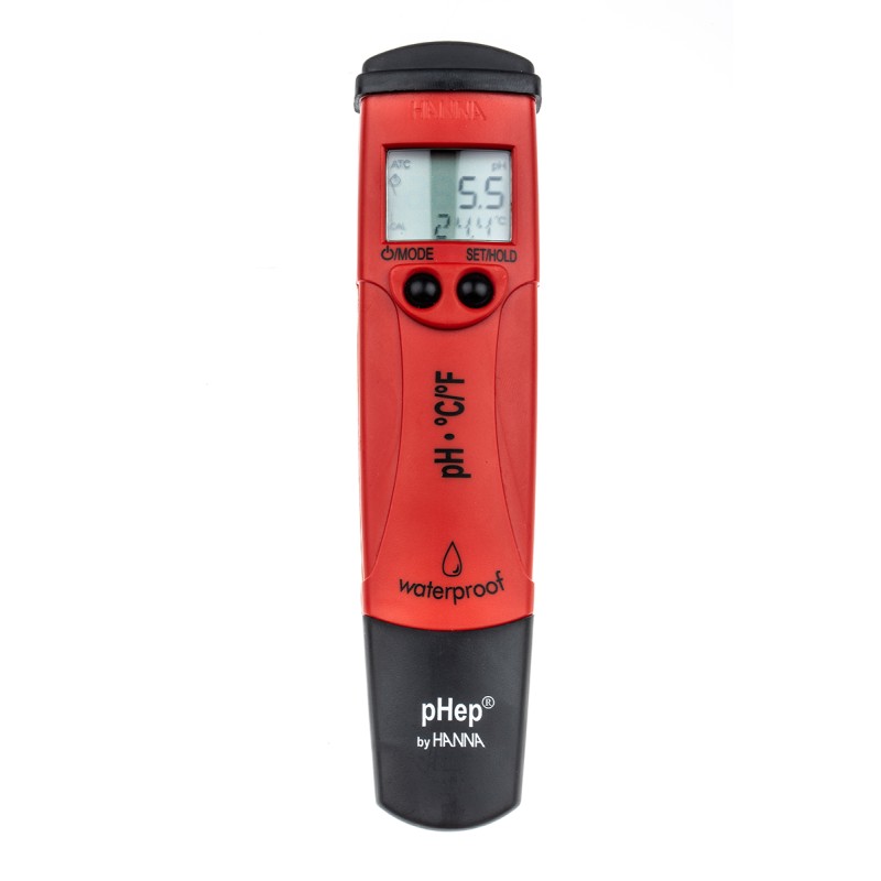 1 pcs - Hanna Instruments HI 98127 pH Meter, ±0.1pH Accuracy, 0.1pH Resolution, 16pH Max, +60 °C Max