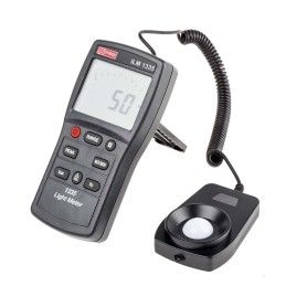 1 pcs - RS PRO ILM1335 Light Meter, 0lx to , ±3 % ± 0.5 Digit %, With RS Calibration