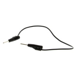 1 pcs - Hirschmann Test & Measurement Test lead, 6A, 60V dc, Black, 25cm Lead Length