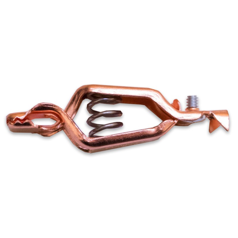 1 pcs - Mueller Electric Crocodile Clip, Copper Contact, 40A