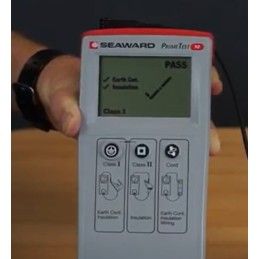 1 pcs - Seaward PrimeTest 50 UK PAT Tester, Class I, Class II Test Type
