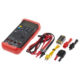 1 pcs - RS PRO IDM106N Handheld Digital Multimeter, True RMS, 10A ac Max, 10A dc Max, 1000V ac Max