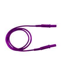 1 pcs - RS PRO Test Leads, 10A, 1000V, Purple, 3m Lead Length