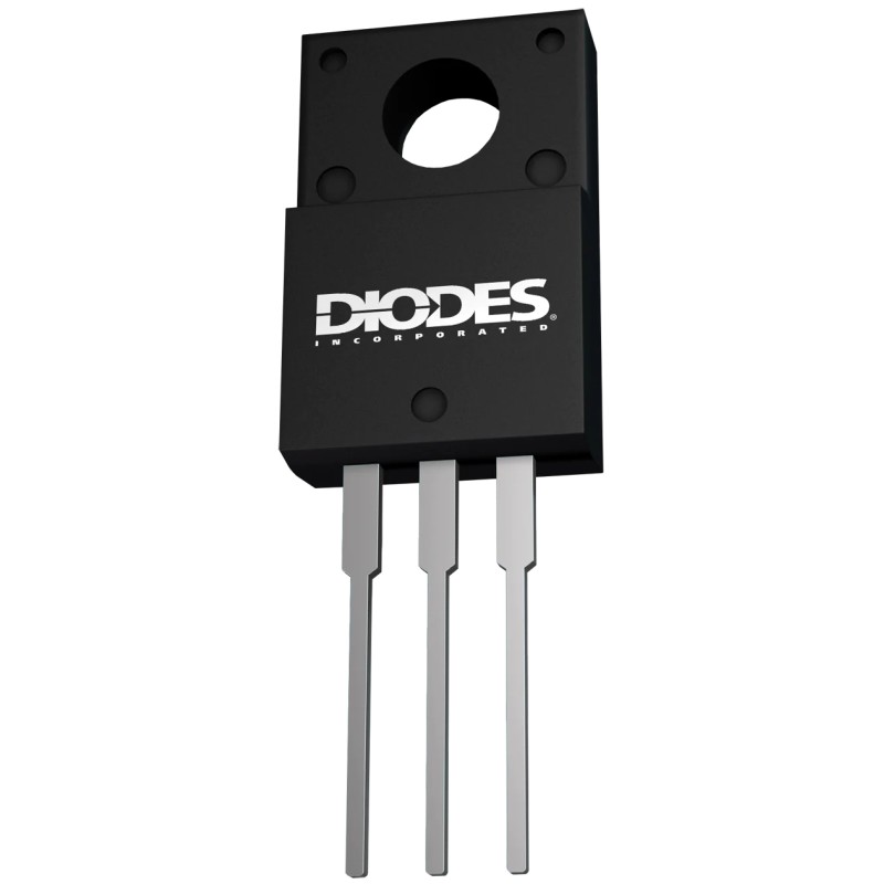 20 pcs - Diodes Inc 150V Rectifier & Schottky Diode, ITO220AB SBR10150CTFP-G