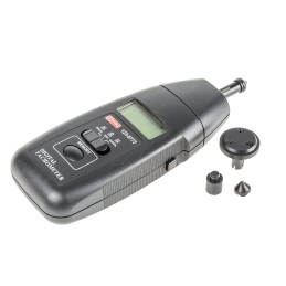 1 pcs - RS PRO Tachometer Best Accuracy ±0.05 % - Contact LCD 19999rpm