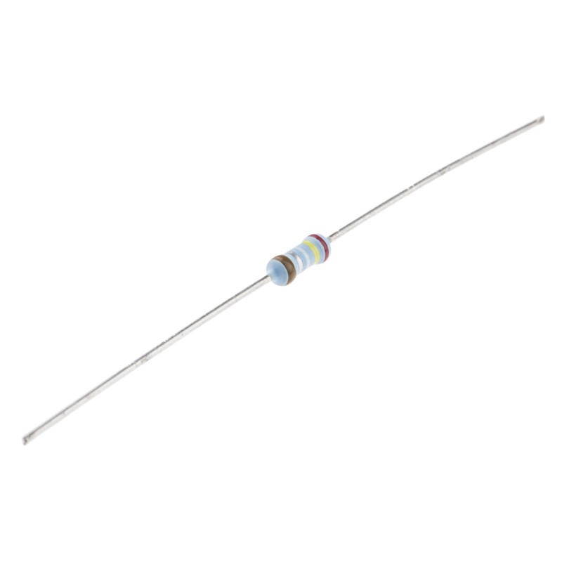 250 pcs - Vishay 2.49Ω Thin Film Resistor 0.6W ±1% MRS25000C2498FCT00