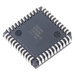 2 pcs - Microchip AT89S52-24JU, 8bit 8051 Microcontroller, AT89, 24MHz, 8 kB Flash, 44-Pin PLCC