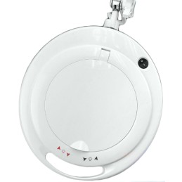 1 pcs - RS PRO LED Magnifying Lamp with Table Clamp Mount, 3 dpt, 5dioptre, 125mm Lens Dia., 125mm Lens