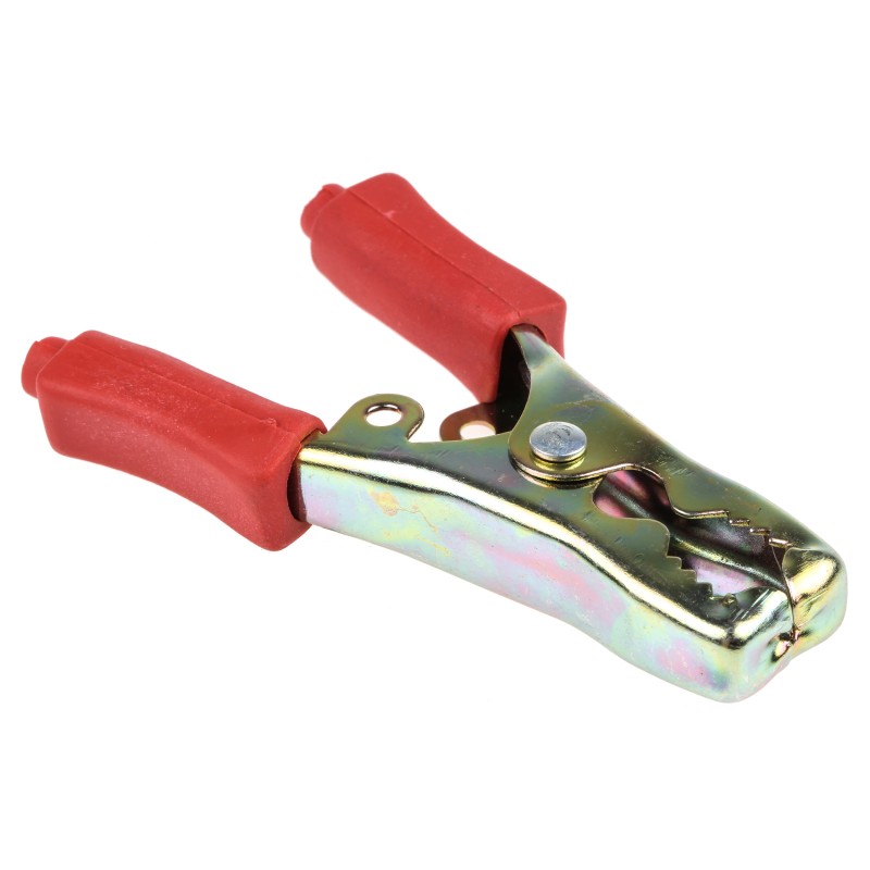 1 pcs - Mueller Electric Crocodile Clip, 40A, Red
