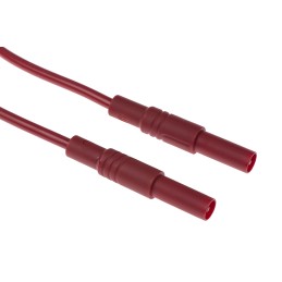 1 pcs - Hirschmann Test & Measurement, 32A, 1000V ac/dc, Red, 1m Lead Length