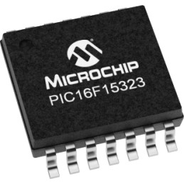 30 pcs - Microchip PIC16F15323-I/ST, 8bit 8 bit CPU Microcontroller, PIC16, 32MHz, 3.5 kB Flash, 14-Pin TSSOP