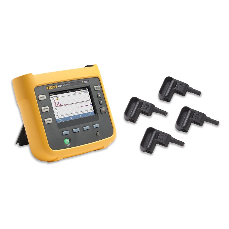 1 pcs - Fluke 1736/EUS Three Phase Power Energy Monitor, Bluetooth, USB, Wireless