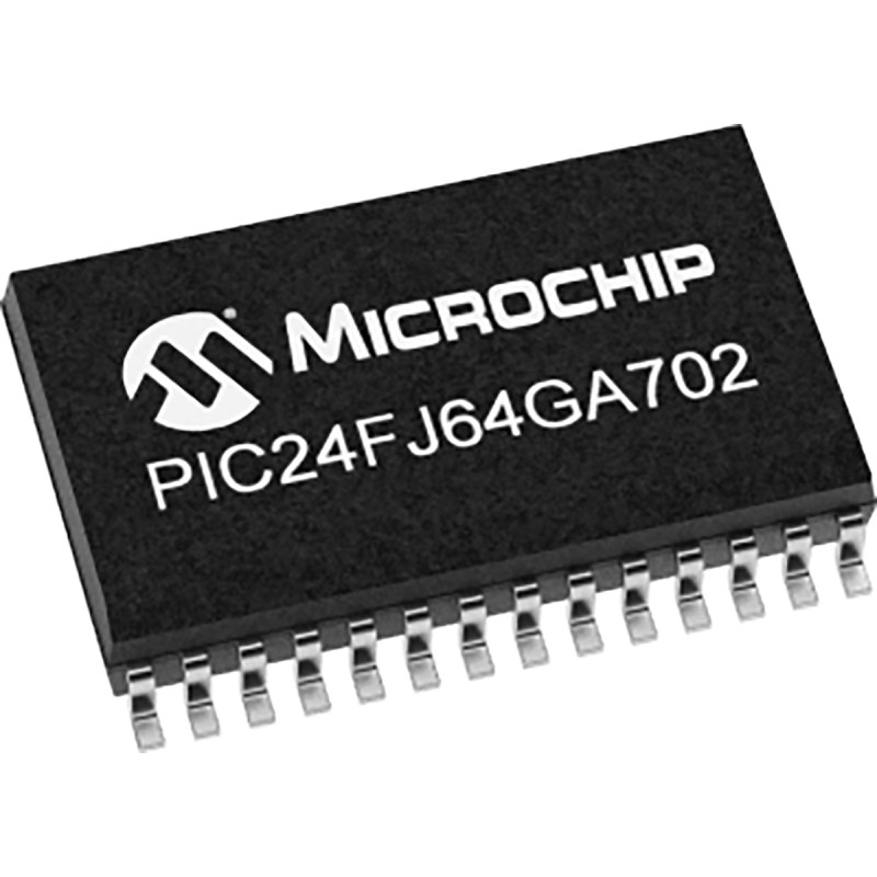 5 pcs - Microchip PIC24FJ64GA702-I/SS, 16bit PIC Microcontroller, PIC24FJ, 32MHz, 64 kB Flash, 28-Pin SSOP