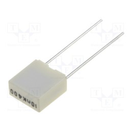 10 pcs x KEMET - R82MC2100DQ50K - Capacitor: polyester, 10nF, 200VAC, 400VDC, 5mm, ±10%, -55÷105°C