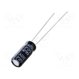 10 pcs x Elite - PF2VR47MNN0511U - Capacitor: electrolytic, THT, 0.47uF, 350VDC, Ø5x11mm, Pitch: 2mm