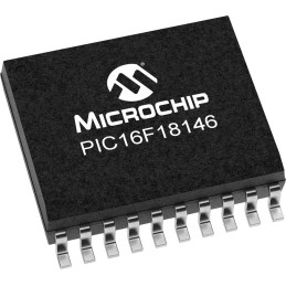 10 pcs - Microchip PIC16F18146-I/SO PIC Microcontroller, PIC16F181, 20-Pin SOIC
