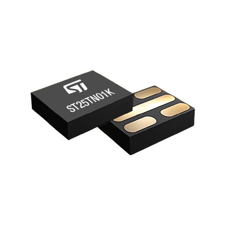 50 pcs - STMicroelectronics ST25TN01K-AFH5 RF Transceiver IC, 5-Pin DFN5