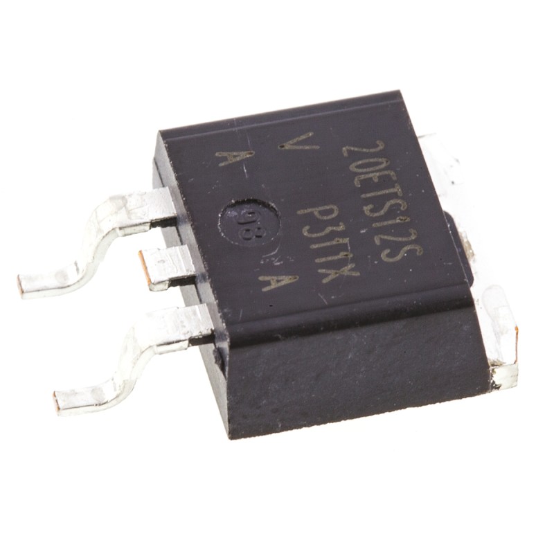 10 pcs - Vishay 1200V 20A, Rectifier Diode, 3-Pin D2PAK VS-20ETS12S-M3