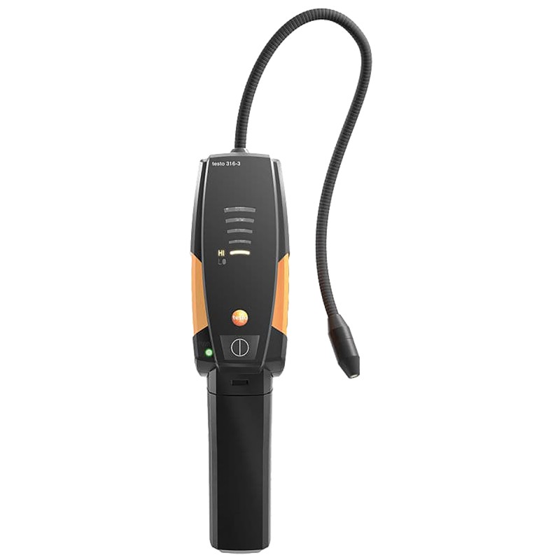1 pcs - Testo Handheld Refrigerant Leak Detector for 438A, CFCs, HCFCs, HFCs, R134a, R-22, R-404A, R-410A, R-507 Detection,