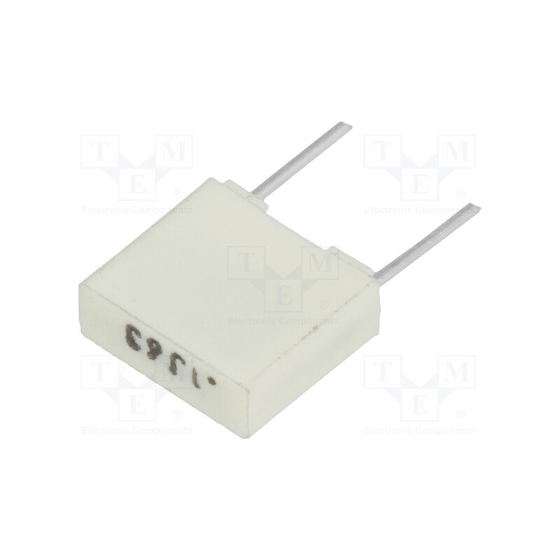 10 pcs x KEMET - R82DC3100AA50K - Capacitor: polyester, 100nF, 40VAC, 63VDC, 5mm, ±10%, 7.2x2.5x6.5mm