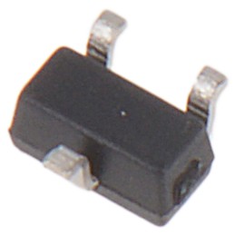 50 pcs - Diodes Inc BC847AT-7-F NPN Transistor, 100 mA, 45 V, 3-Pin SOT-523