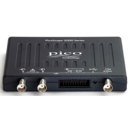 1 pcs - Pico Technology PQ008 PicoScope 2000 Series Digital PC Based Oscilloscope, 2 Analogue Channels, 25MHz, 16 Digital