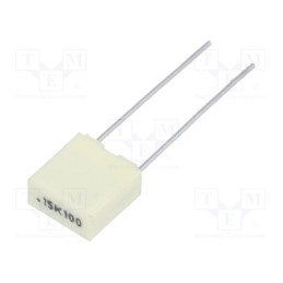 10 pcs x KEMET - R82EC3150DQ70K - Capacitor: polyester, 150nF, 63VAC, 100VDC, 5mm, ±10%, -55÷105°C