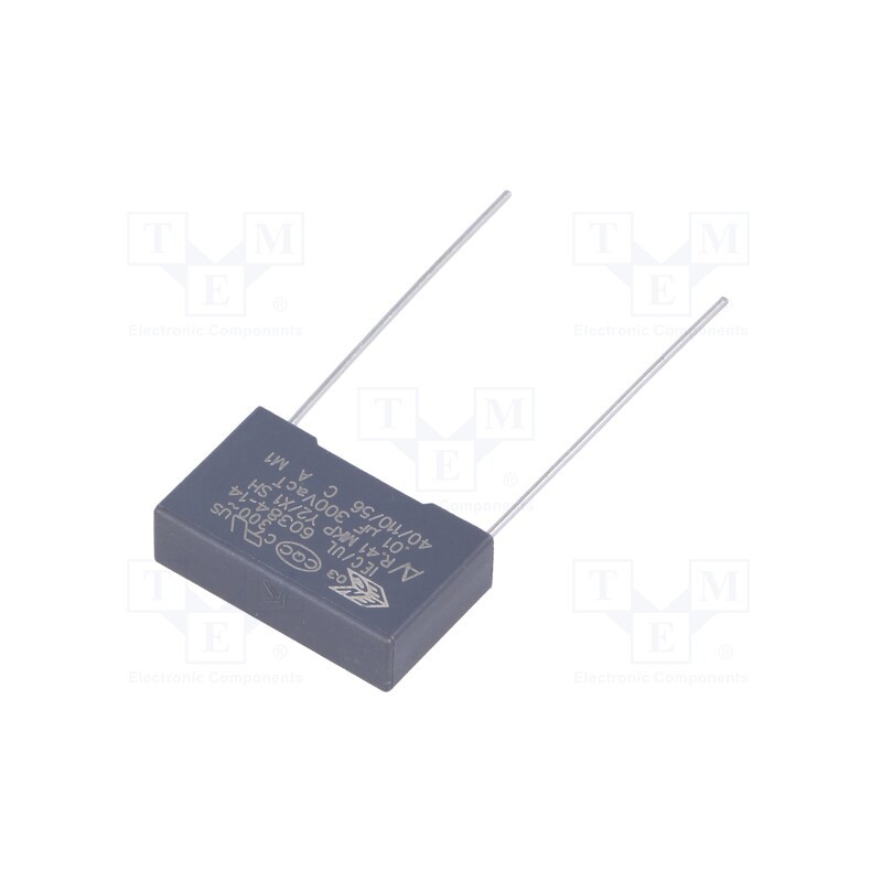 10 pcs x KEMET - R413I210050T0K - Capacitor: polypropylene, 10nF, 18x5x11mm, THT, ±10%, 15mm, 1500VDC
