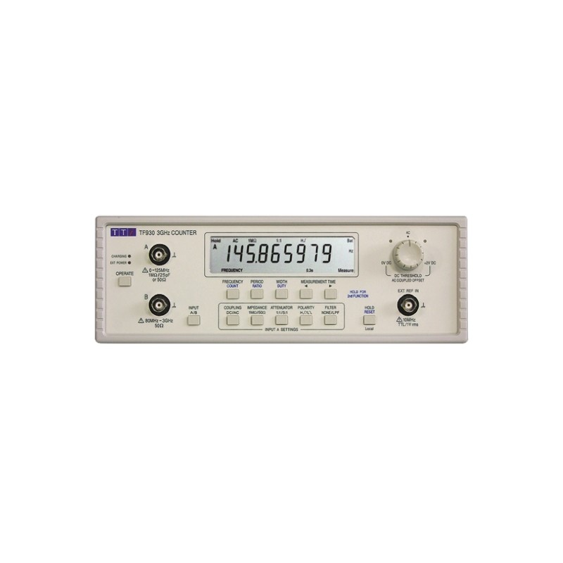 1 pcs - Aim-TTi TF960 Frequency Counter, 0.001 Hz Min, 6GHz Max, 10 Digit Resolution
