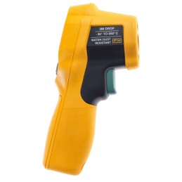 1 pcs - Fluke 62 MAX + 417D Infrared Thermometer Bundle, -30°C Min, ±2 mm Accuracy, °C and °F Measurements
