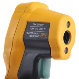 1 pcs - Fluke 62 MAX + 417D Infrared Thermometer Bundle, -30°C Min, ±2 mm Accuracy, °C and °F Measurements