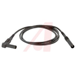 1 pcs - Mueller Electric, 20A, 1kV, Black, 1m Lead Length