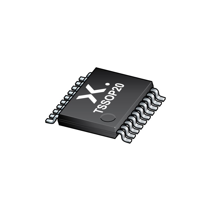 50 pcs - Nexperia 74HC541PW,118 Octal-Channel Buffer & Line Driver, 3-State, 20-Pin TSSOP