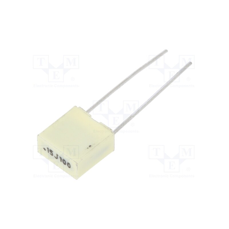 10 pcs x KEMET - R82EC3150DQ70J - Capacitor: polyester, 150nF, 63VAC, 100VDC, 5mm, ±5%, 7.2x3.5x7.5mm