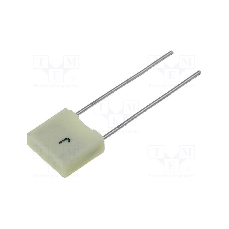 10 pcs x KEMET - R82DC3100Z350J - Capacitor: polyester, 100nF, 40VAC, 63VDC, 5mm, ±5%, 7.2x2.5x6.5mm
