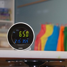 1 pcs - Orium Quaelis 10 Data Logging Air Quality Meter for CO2, Humidity, Temperature, +70°C Max, 99.9%RH Max