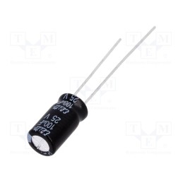 20 pcs x Elite - PF1E101MNN6311U - Capacitor: electrolytic, THT, 100uF, 25VDC, Ø6.3x11mm, Pitch: 2.5mm