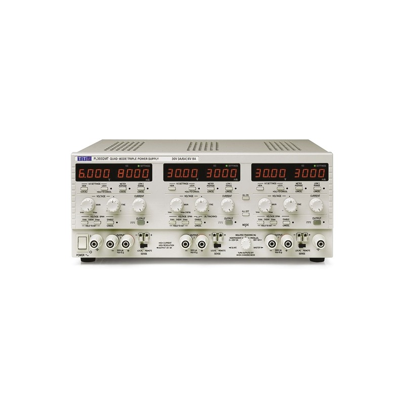 1 pcs - Aim-TTi PL Series Digital Bench Power Supply, 0 - 30V, 0 - 3A, 3-Output, 228W - UKAS Calibrated