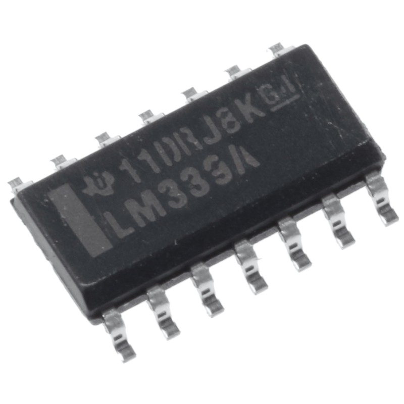 50 pcs - LM339PWR Texas Instruments, Dual Comparator, Open Collector O/P, 1.3μs 2 V - 36 V V 14-Pin SOIC