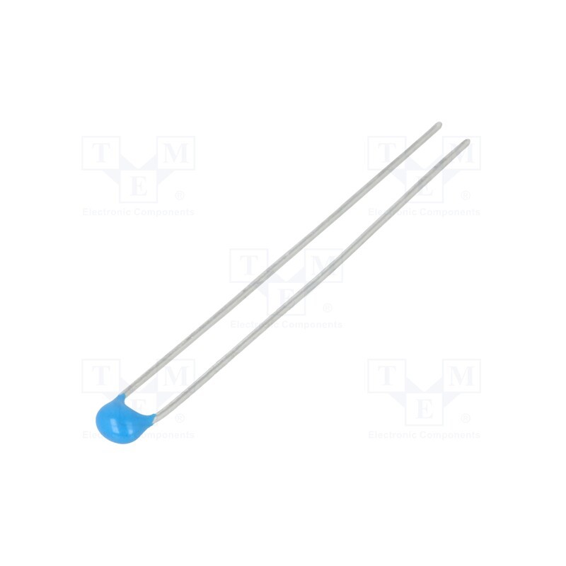 100 pcs x MURATA - RCER71H104K0A2H03B - Capacitor: ceramic, 100nF, 50V, X7R, ±10%, THT, 2.5mm