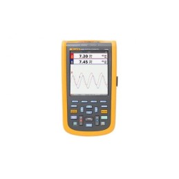 1 pcs - Fluke 125B ScopeMeter 120B Series Digital Handheld Oscilloscope, 2 Analogue Channels, 40MHz, 2 Digital Channels - UKAS