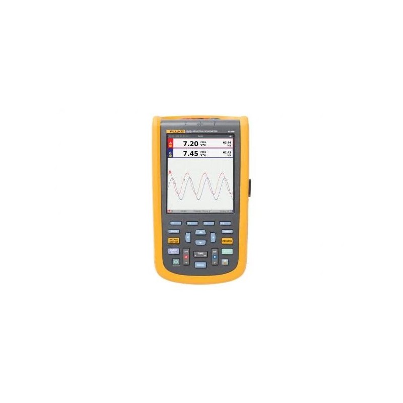 1 pcs - Fluke 125B ScopeMeter 120B Series Digital Handheld Oscilloscope, 2 Analogue Channels, 40MHz, 2 Digital Channels - UKAS