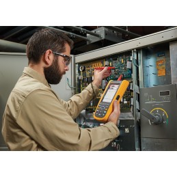 1 pcs - Fluke 125B ScopeMeter 120B Series Digital Handheld Oscilloscope, 2 Analogue Channels, 40MHz, 2 Digital Channels - UKAS