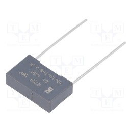 1000 pcs x KEMET - R75RI210050H3J - Capacitor: polypropylene, 10nF, 18x5x11mm, THT, ±5%, 15mm, 1250VDC