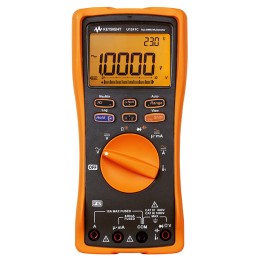 1 pcs - Keysight Technologies U1241C Handheld Digital Multimeter, True RMS, 10A ac Max, 10A dc Max, 1000V ac Max - RS Calibrated