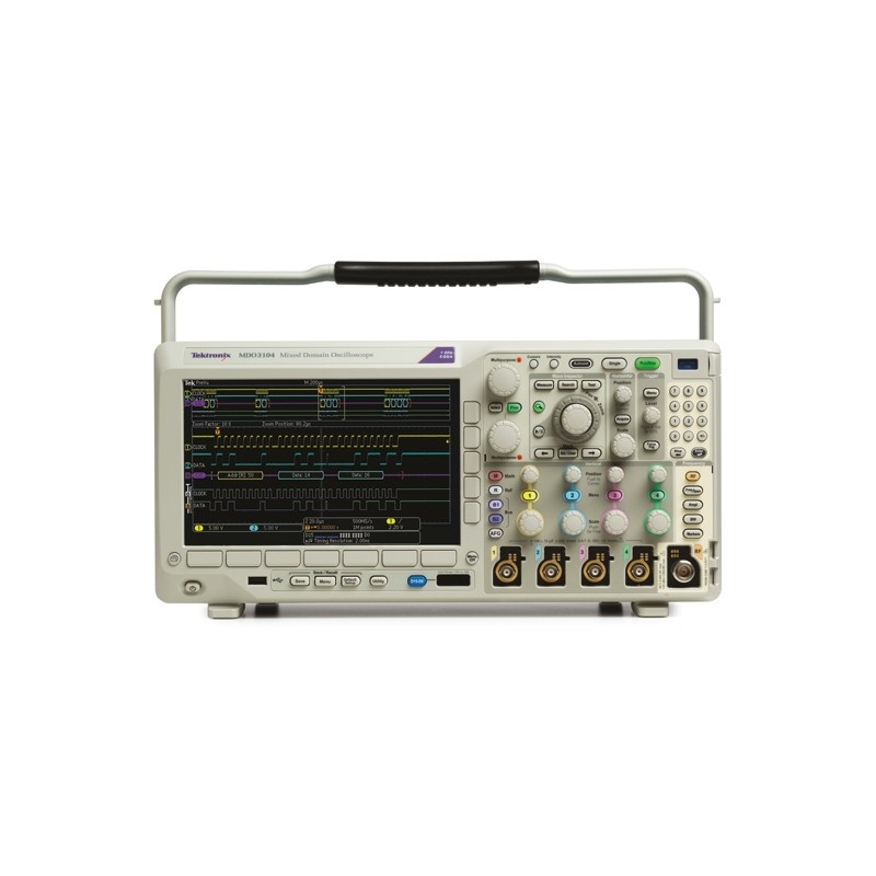 1 pcs - Tektronix MDO3022 MDO3000 Series Digital Portable Oscilloscope, 2 Analogue Channels, 200MHz - UKAS Calibrated