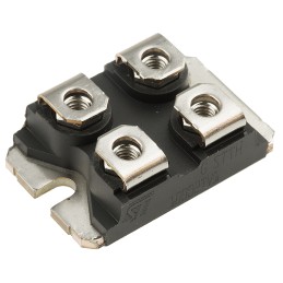 10 pcs - STMicroelectronics 200V 50A, Dual Rectifier Diode, 4-Pin ISOTOP STTH10002TV1